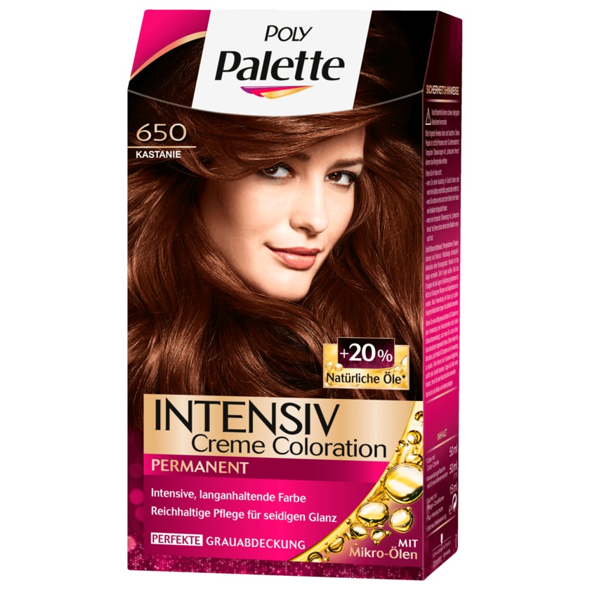 Poly Palette Intensiv-Creme-Coloration 650 Kastanie 115ml